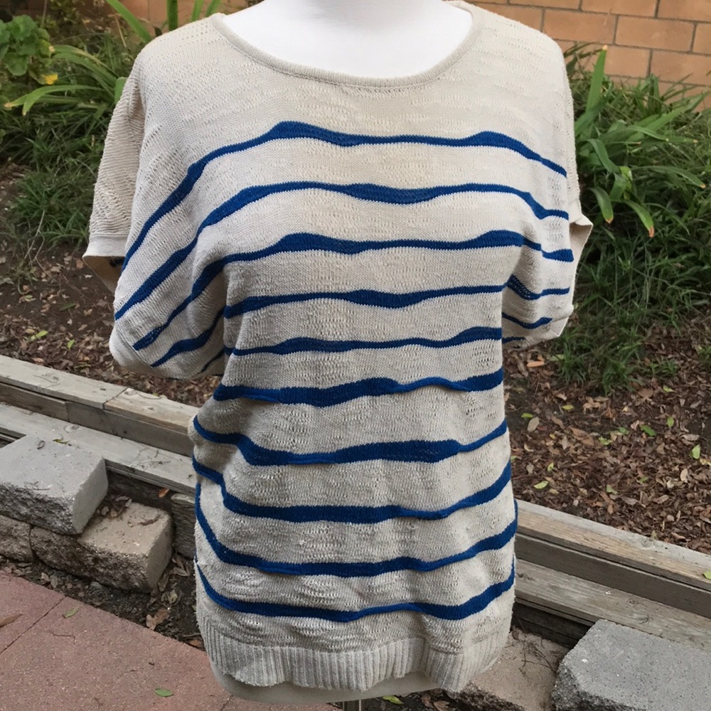 Anthropologie staring at stars wave tunic